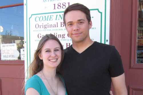 We got married in Tombstone Arizona