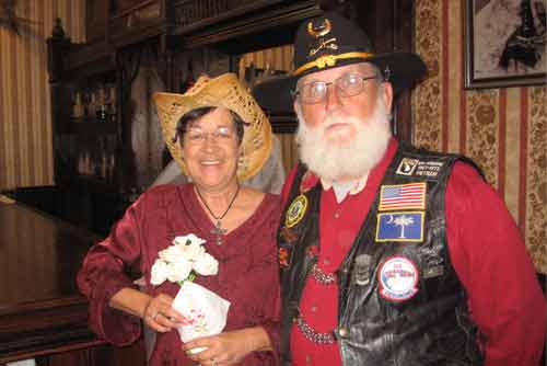 I just got married in Tombstone Arizona